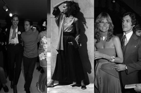 图中从左至右：Christy Turlington、Iman和Cheryl Tiegs