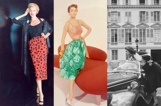 图中从左至右:Sunny Harnett、Jean Patchett 和Suzy Parker