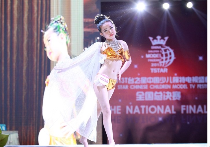 少儿模特的上风